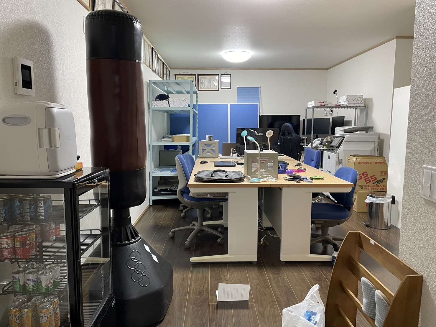 小さい事務所になっちゃった💦