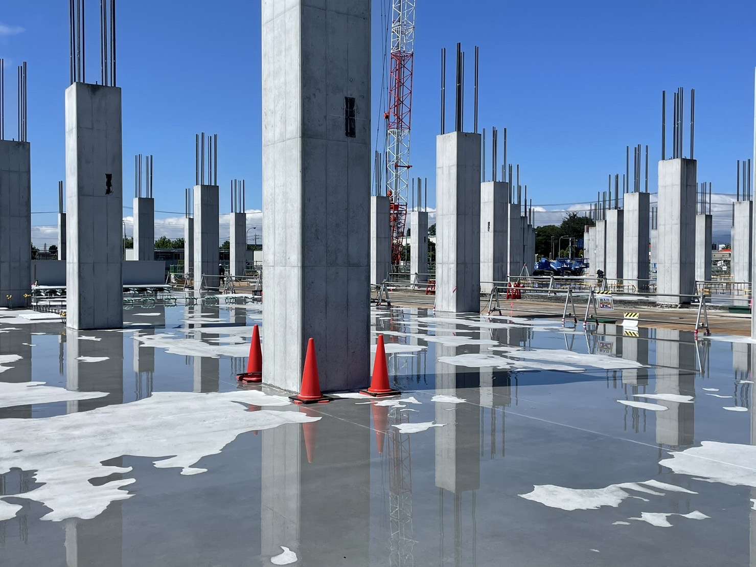 完成しました、東京の倉庫