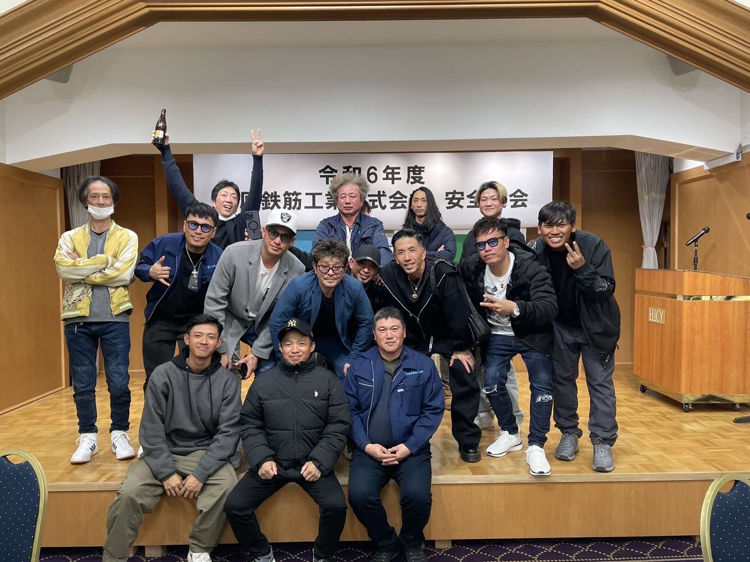 親会社　梶原鉄筋　安全大会